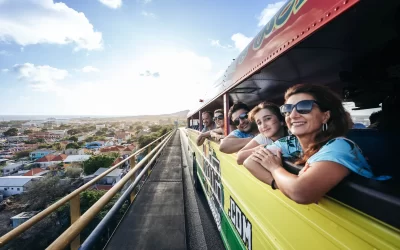Playas de Curazao en bus turístico
