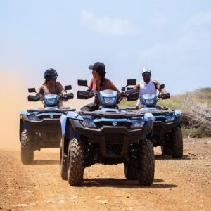 Curazao ATV Westpoint beach hopping y aventura todoterreno