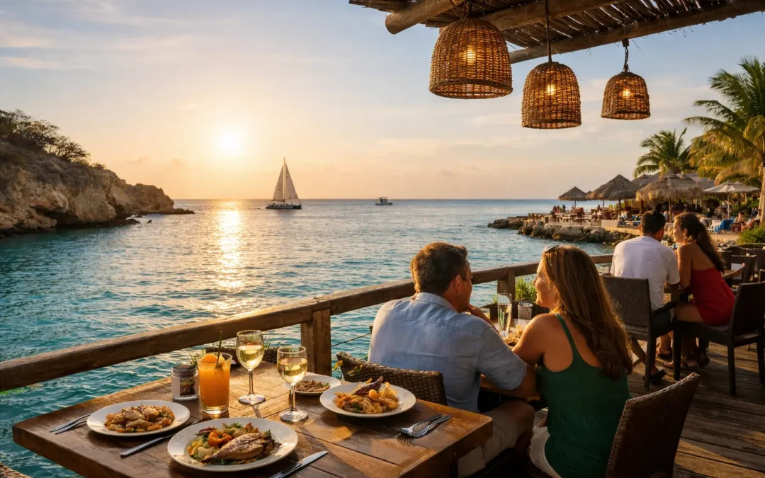 10 restaurantes con vista al mar en Curazao