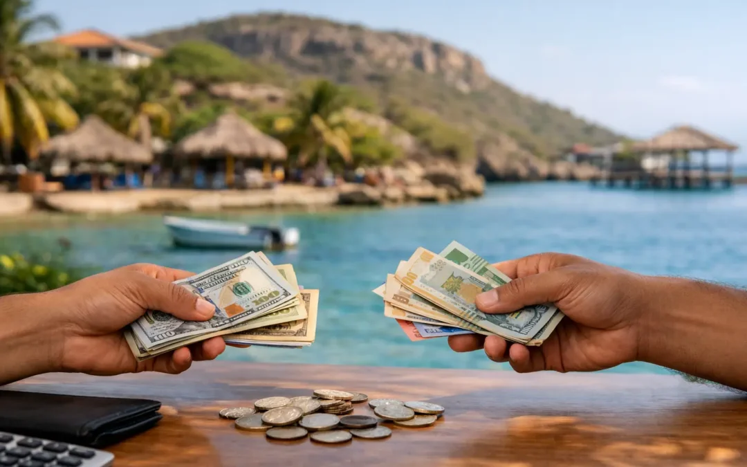Dónde cambiar dinero en Curazao sin perder de más