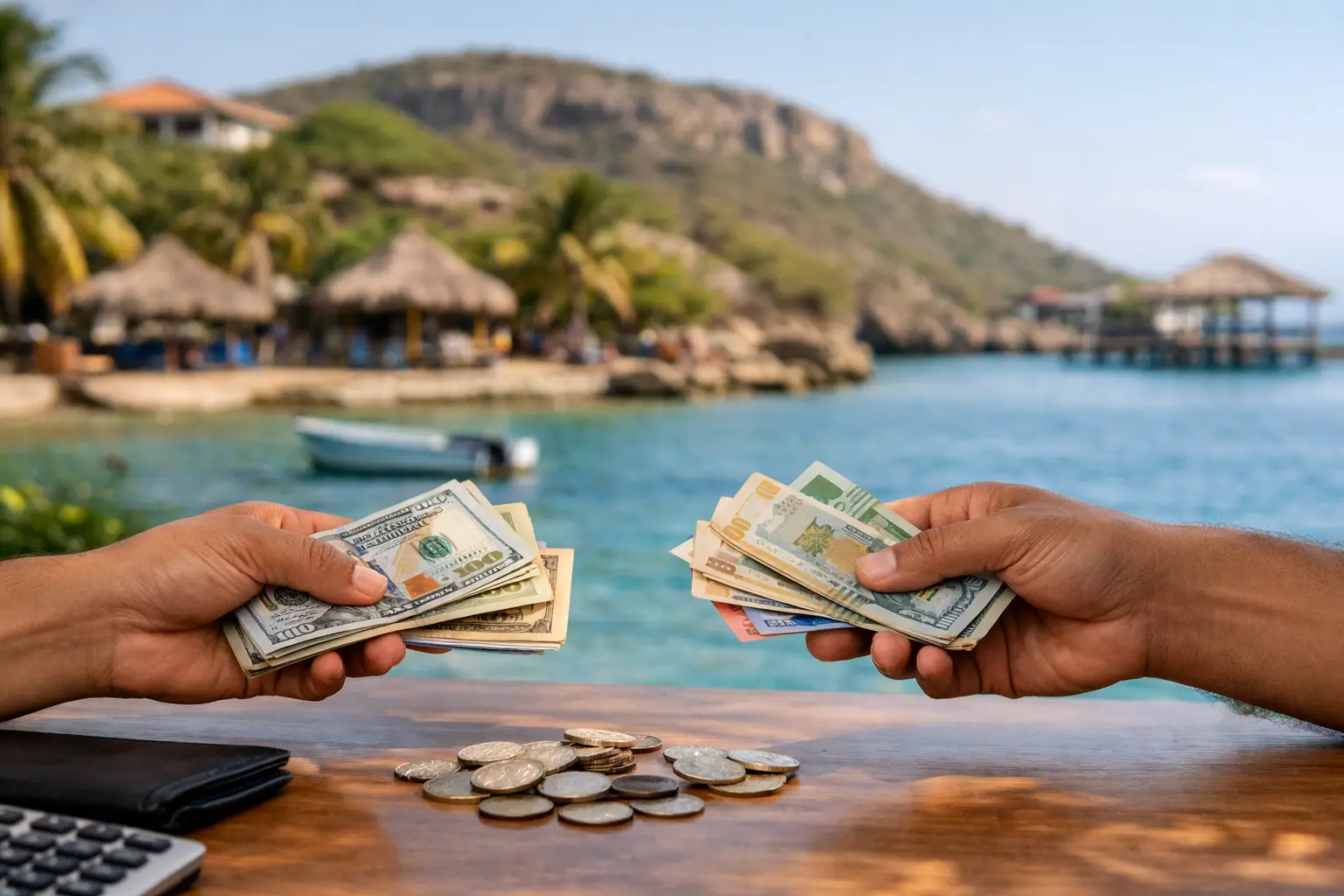 Dónde cambiar dinero en Curazao sin perder de más